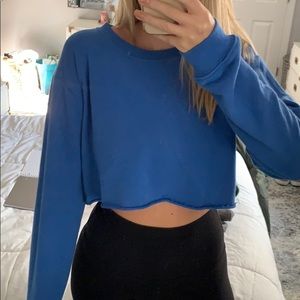 Garage Cropped Sweatshirt